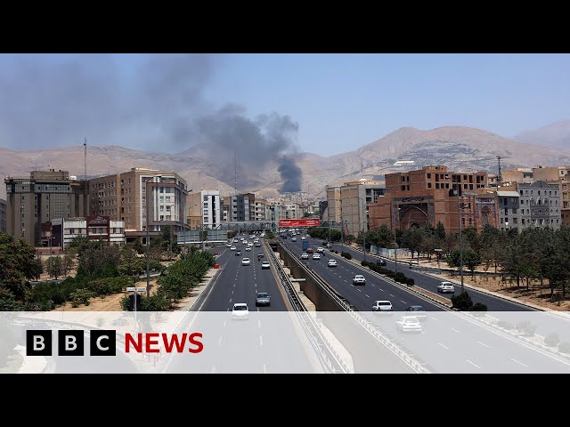 How Iranian civilians are responding to Israeli strikes  | BBC News