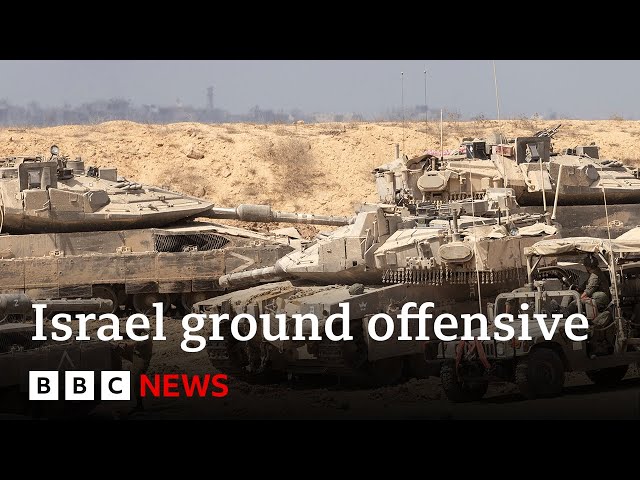 Israeli tanks push further into Gaza City | BBC News