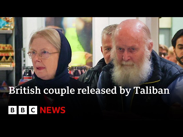 British couple held by Taliban for months feared they would be executed | BBC News
