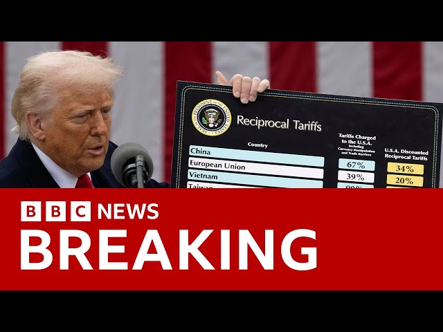 Trump threatens China with additional 50% tariffs | BBC News