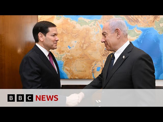 Benjamin Netanyahu thanks US for 'enduring alliance' | BBC News