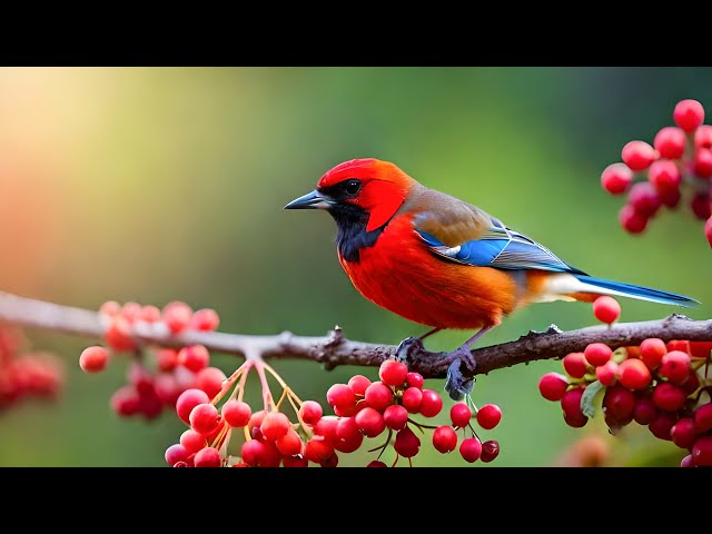 Красивая расслабляющая спокойная музыка, спокойная музыка, расслабляющие звуки птиц