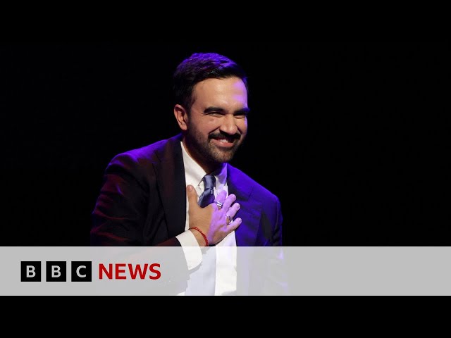 Zohran Mamdani wins New York City mayoral election | BBC News