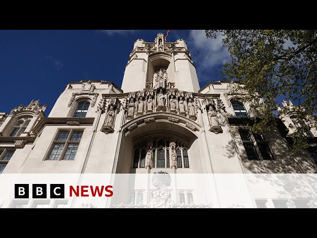 UK Supreme Court rules legal definition of a woman is based on biological sex | BBC News