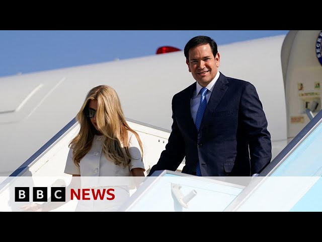 US Secretary of State Marco Rubio visits Israel in aftermath of Qatar strikes | BBC News